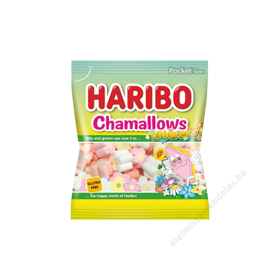 .Haribo 100g Chamallows Flowers Habc