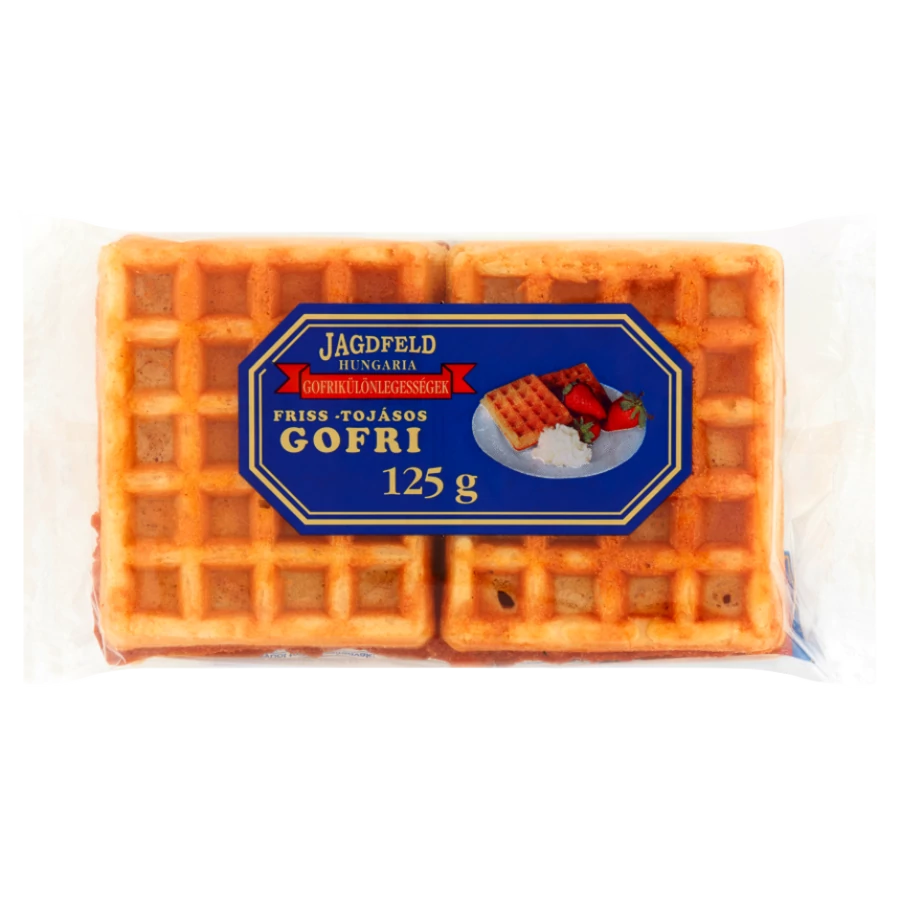 .Jagdfeld gofri 125g friss-tojasos