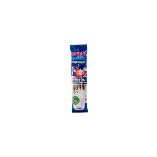 .Quick milk5x6g tt.szívószál csoki-b