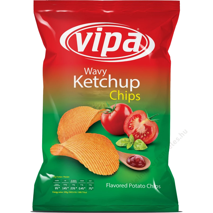 .VIPA chips 30g ketchupos
