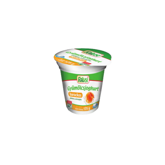 .Falusi gyümölcsjoghurt 125g barack