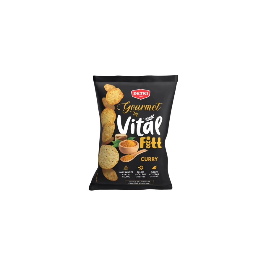 .VitalFitt Gourmet kréker curry 100g